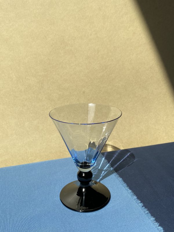 Blue Glass Goblet - Image 2