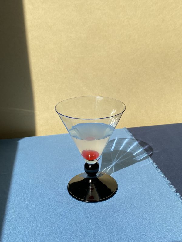 Blue Glass Goblet - Image 3